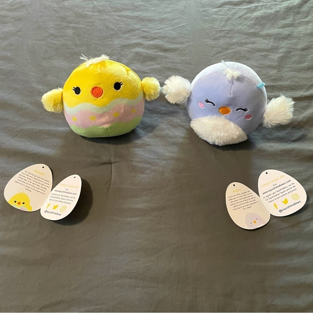 Squishmallow mini bundle Aimee & Astra